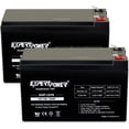 thumbnail image 1 of ExpertPower 12V 7Ah Battery Replacement for Home Alarm System - 2 Pack, 1 of 3