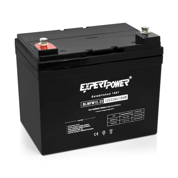 ExpertPower 12v 33ah Rechargeable Deep Cycle Battery [EXP12330] Replaces 34Ah, 35Ah, 36Ah