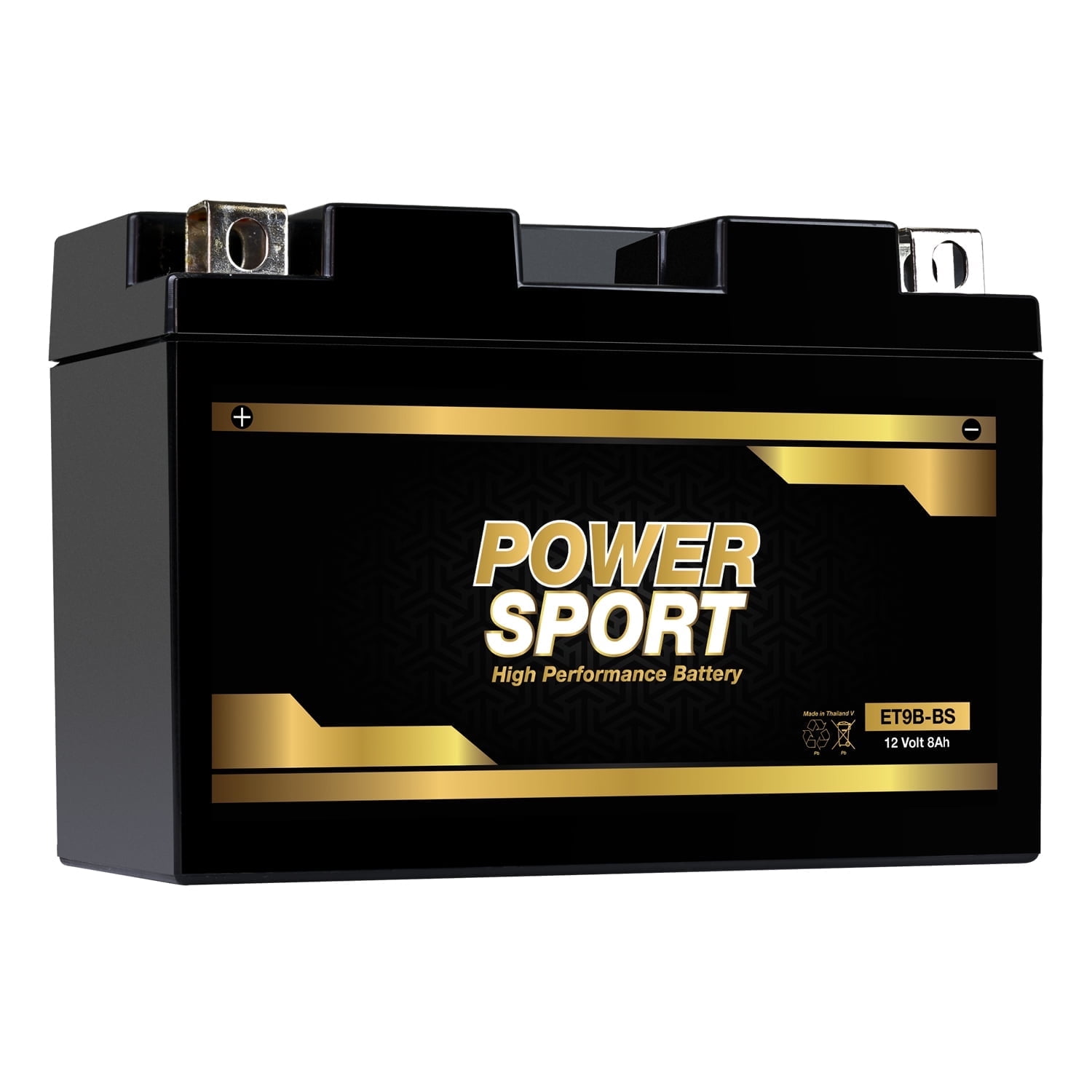 ExpertPower Powersport 12 V Automotive Battery, Group Size B9-B, 185 CCA for Motorcycle, Yamaha