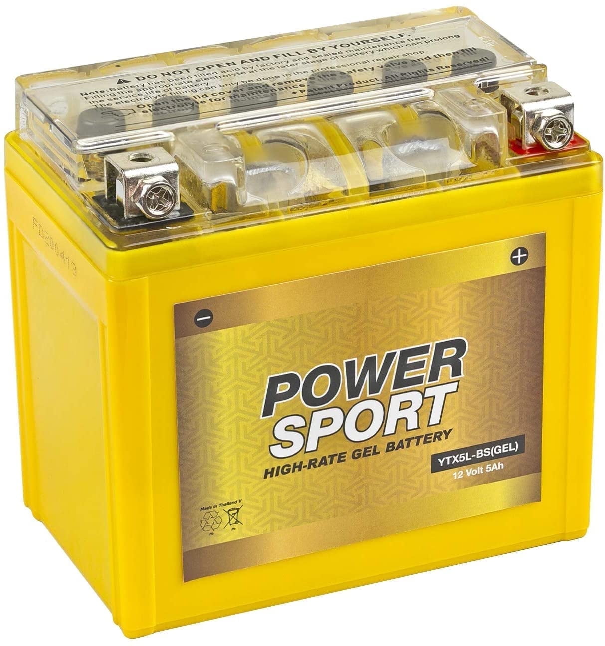 ExpertPower YTX5L-BS Gel Battery for X5L FAYTX5L GTX5L-BS