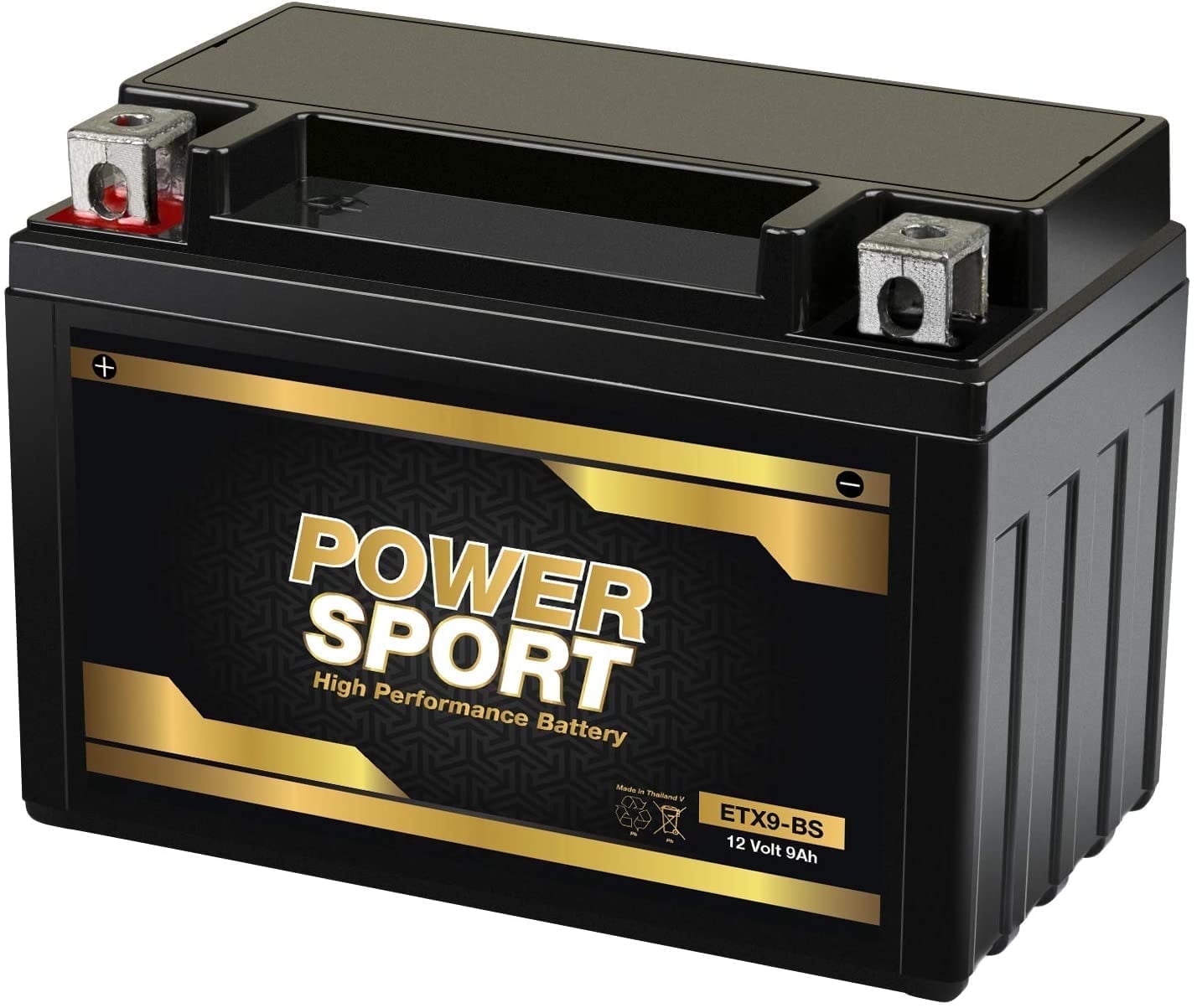 ExpertPower YTX9-BS AGM Motorcycle Battery 9Ah (Amp-Hour)