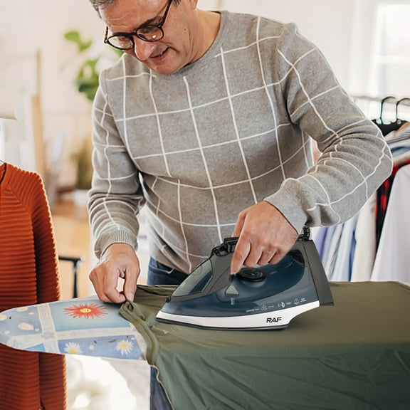 Expertise Grade 2200W Steam Iron For Clothes With Fast Even Heat Scratch Counteractive, Comfort Grip,True Position Steam Holes