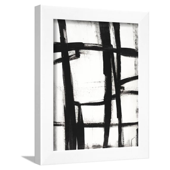 Expessive Silence II, Abstract Framed Art Print Wall Art by Sydney Edmunds Sold by ArtCom