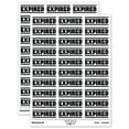 thumbnail image 1 of Expired Bold Border Top Bottom Sticker Set - White - Gloss Finish - 1.75" Medium, 1 of 7
