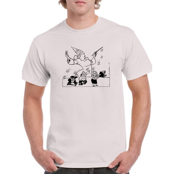Expired Magic T-Shirt Men -Wilfred Hildonen Designs, Male x-Large