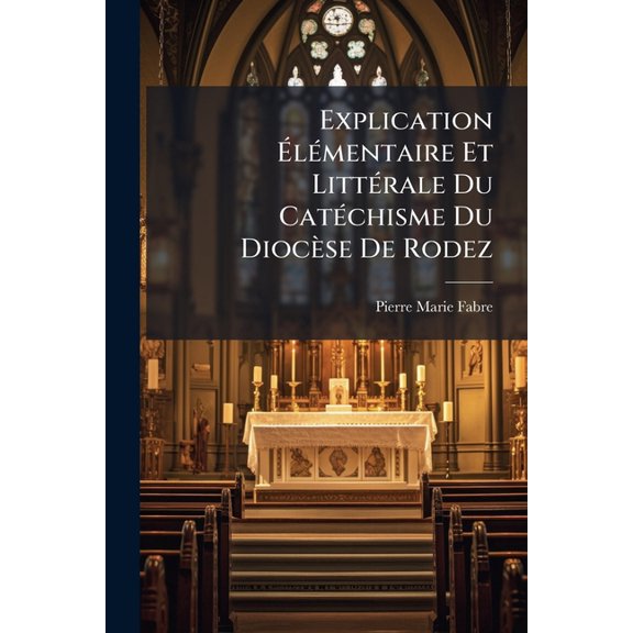 Explication Elementaire Et Litterale Du Catechisme Du Diocese de Rodez