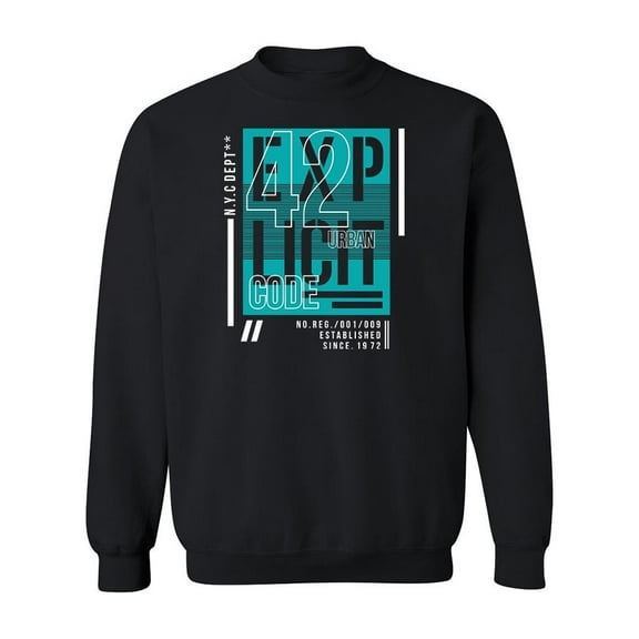 Explicit Urban Code Sweatshirt Men -Image by Shutterstock, Male 5X-Large