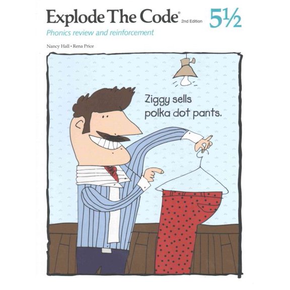 Explode The Code, Book 5 1/2 (2Nd Edition; Homeschool  Edition)