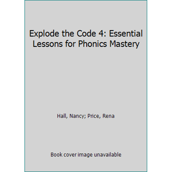 Pre-Owned Explode the Code 4 Student (Hardcover) 0838878040 9780838878040