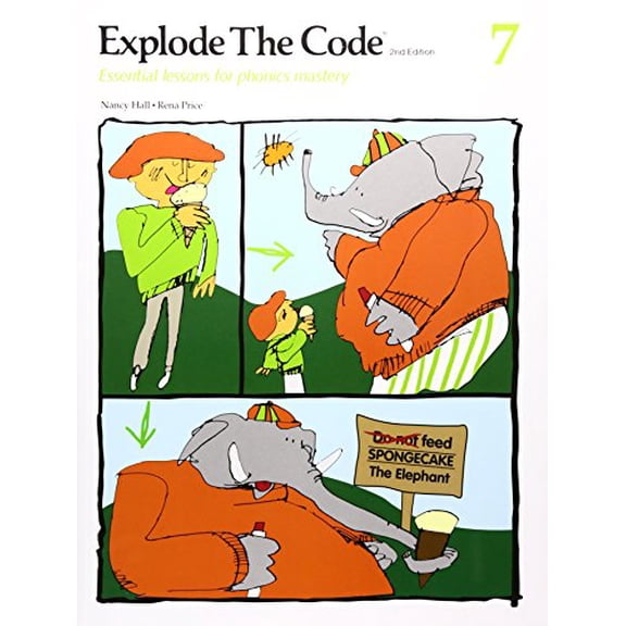 Pre-Owned Explode the Code 7: Essential Lessons for Phonics Mastery (Paperback) 0838878075
