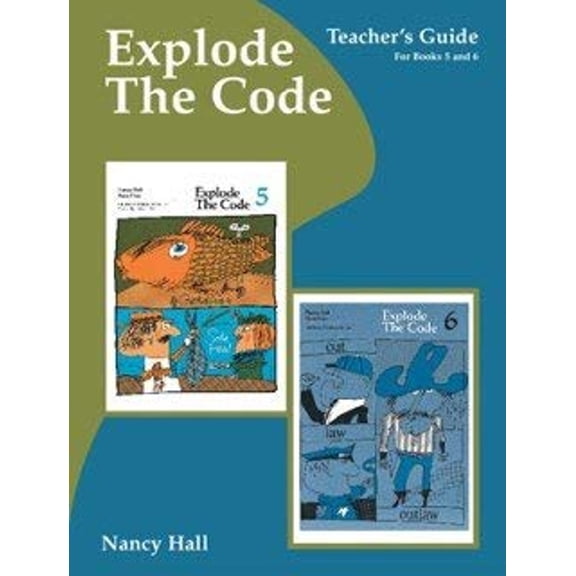 Pre-Owned Explode the Code Book, Teacher's Guide for Books 5 and 6 (Paperback) 9780838808559