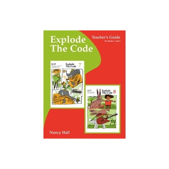 Pre-Owned Explode the Code Book 7,8 (Paperback) 0838808565 9780838808566