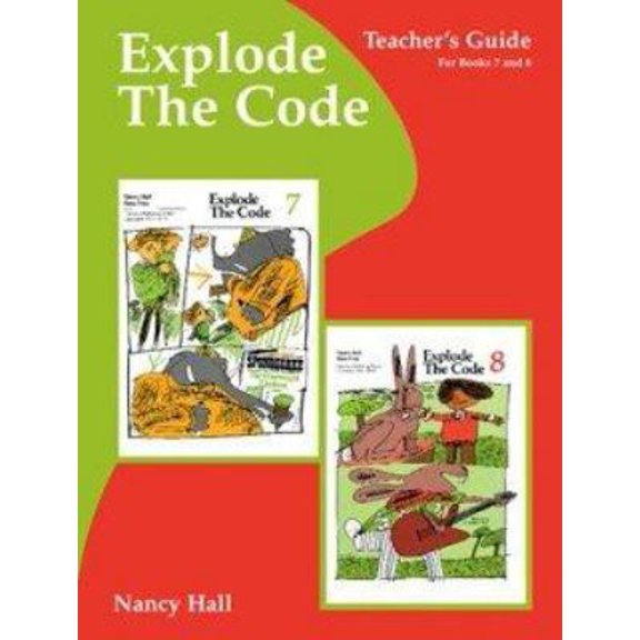 Pre-Owned Explode the Code Book 7,8 (Paperback) 0838808565 9780838808566