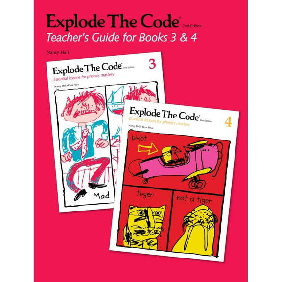 Explode the Code: Teacher's Guide for Books 3  4