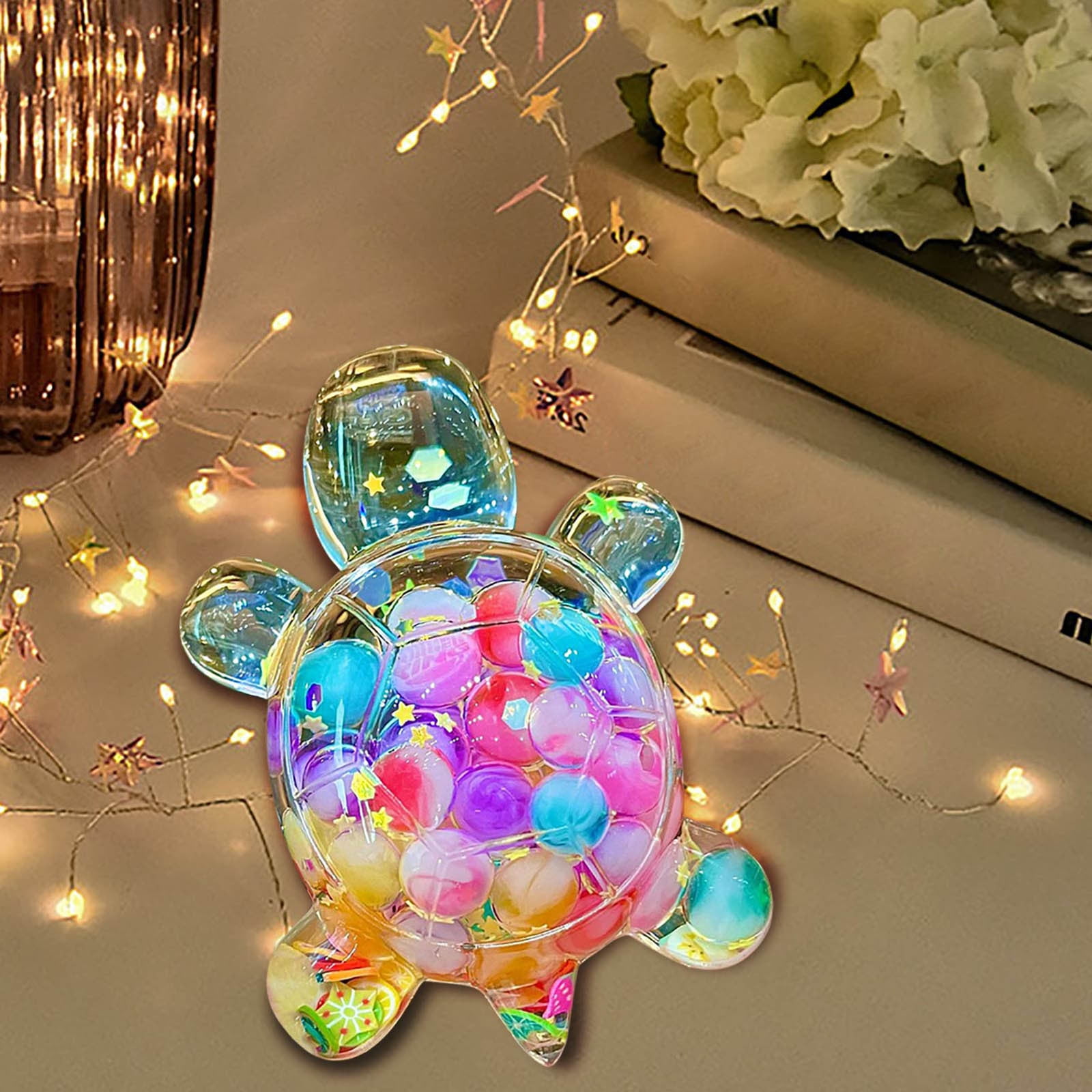 Exploding Pot Toy Exploding Flash Turtle Toy for Sensory Play, Pool and Aquarium Fish ...