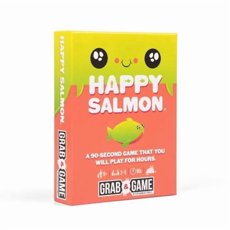 Exploding Kittens 9114366 Happy Salmon Card Game