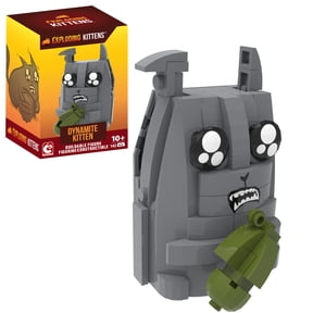Exploding Kittens - Collector Construction - Buildable Figure - Series 1 - Dynamite Kitten
