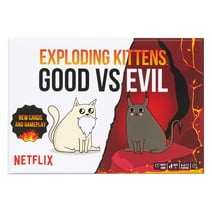 Exploding Kittens: Good Vs. Evil Card Game, 15 Minutes, Ages 7 and up, 2-5 Players