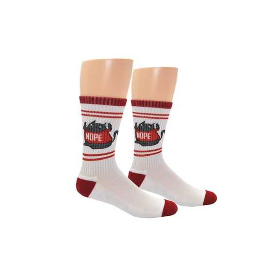 Exploding Kittens Nope Cat Crew Socks