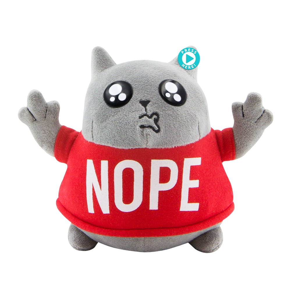 Exploding Kittens Nope Kitten Plush - Walmart.com
