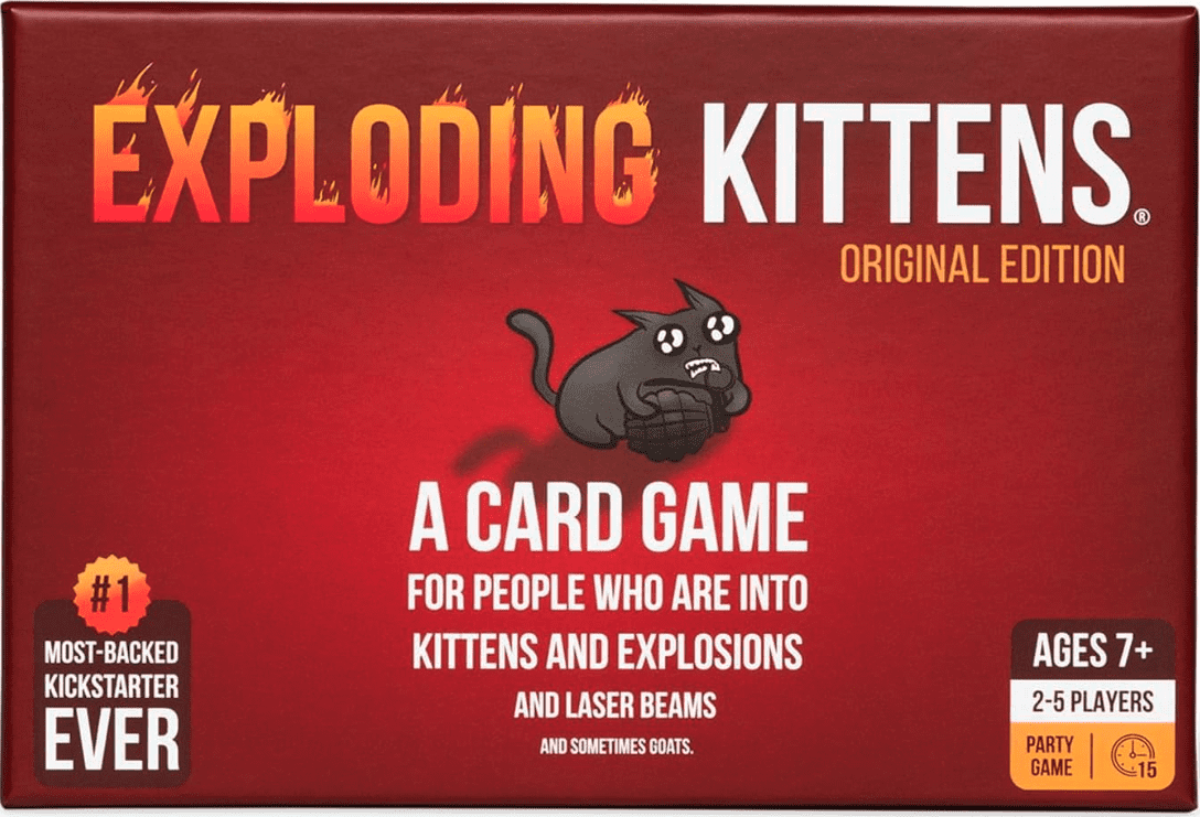 Exploding Kittens Original Edition: Cat Themed Card Game