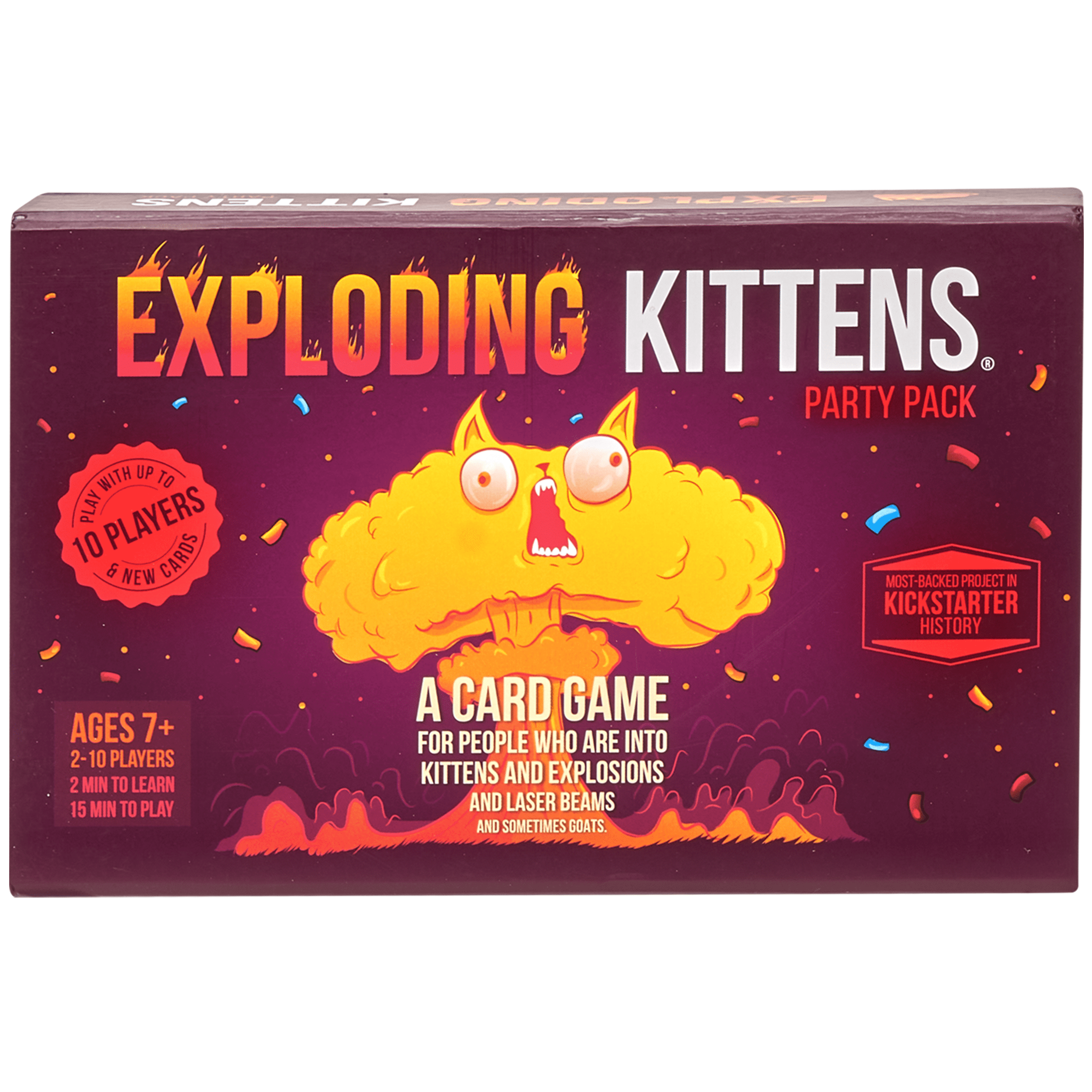 Exploding Kittens Party Pack Edition - a party game for up to 10 Players