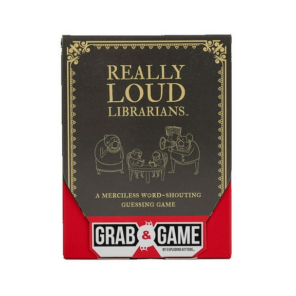 Exploding Kittens: Really Loud Librarians Grab & Game