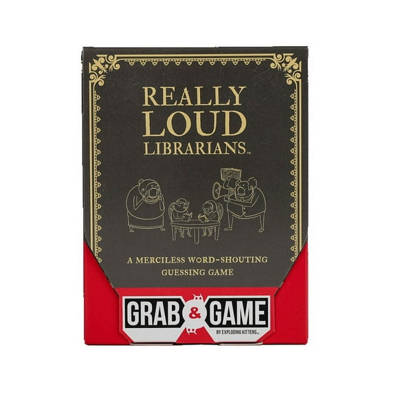 Exploding Kittens: Really Loud Librarians Grab & Game