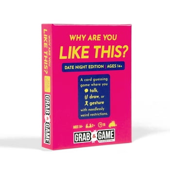Exploding Kittens Why are You Like This? Date Night Game Edition Compact Travel-Sized Party Card Game for Adults, Teens, and Families – 2 Player, 15-Minute Gameplay – Ages 14+