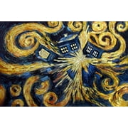 Exploding Tardis - CANVAS OR PRINT WALL ART