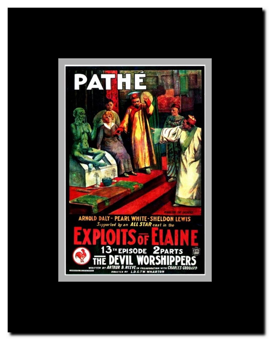 Exploits of Elaine Framed Movie Poster
