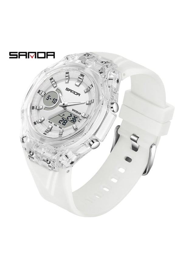 Digital Sport Watch – Unisex Teen Waterproof Wristwatch with Alarm & Countdown Timer