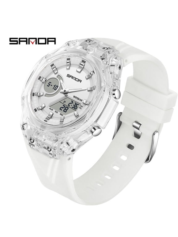 Digital Sport Watch – Unisex Teen Waterproof Wristwatch with Alarm & Countdown Timer
