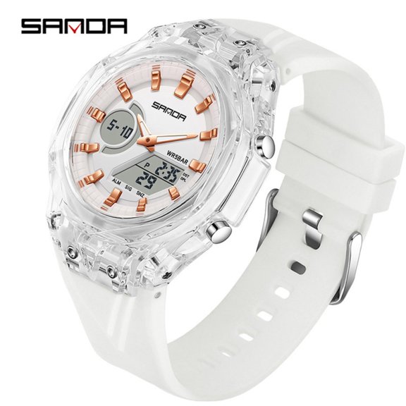 Explojoy Fashion Digital Sports Watch – Unisex Teen Waterproof Design, Alarm & Countdown Timer