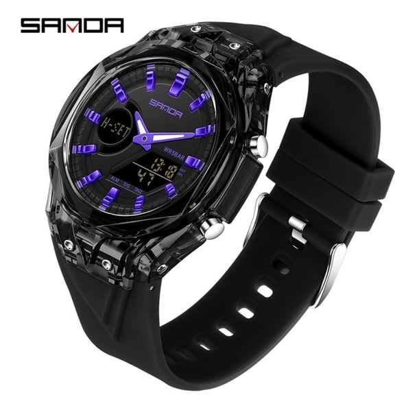 Explojoy Multifunction Digital Sport Watch – Waterproof Wristwatch for Teenagers, Alarm & Timer Features