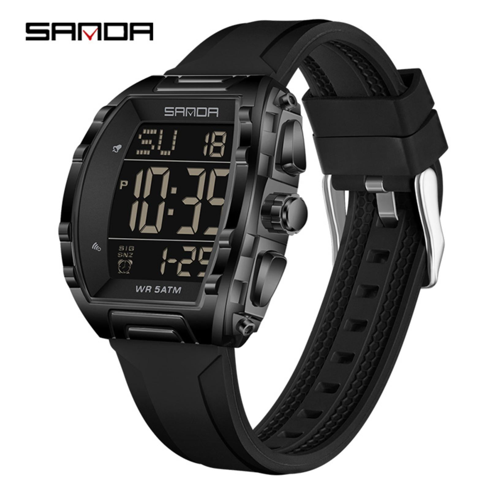 Explojoy Waterproof Sports Digital Watch – Student Barrel Shape ...
