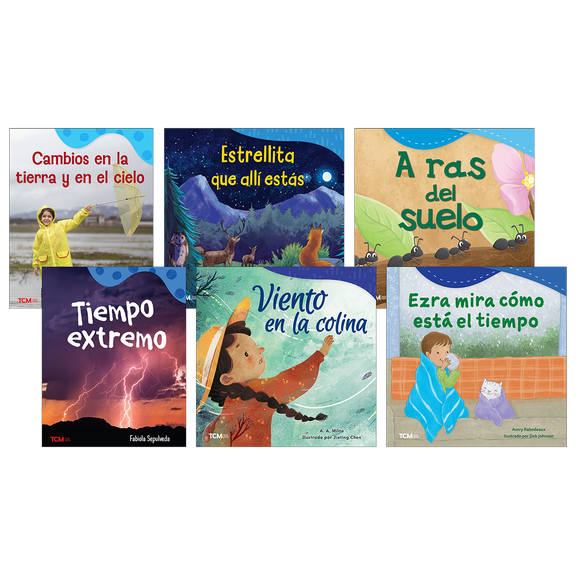 Exploration Storytime: What Effects Our Planet? Spanish 6-Book Set