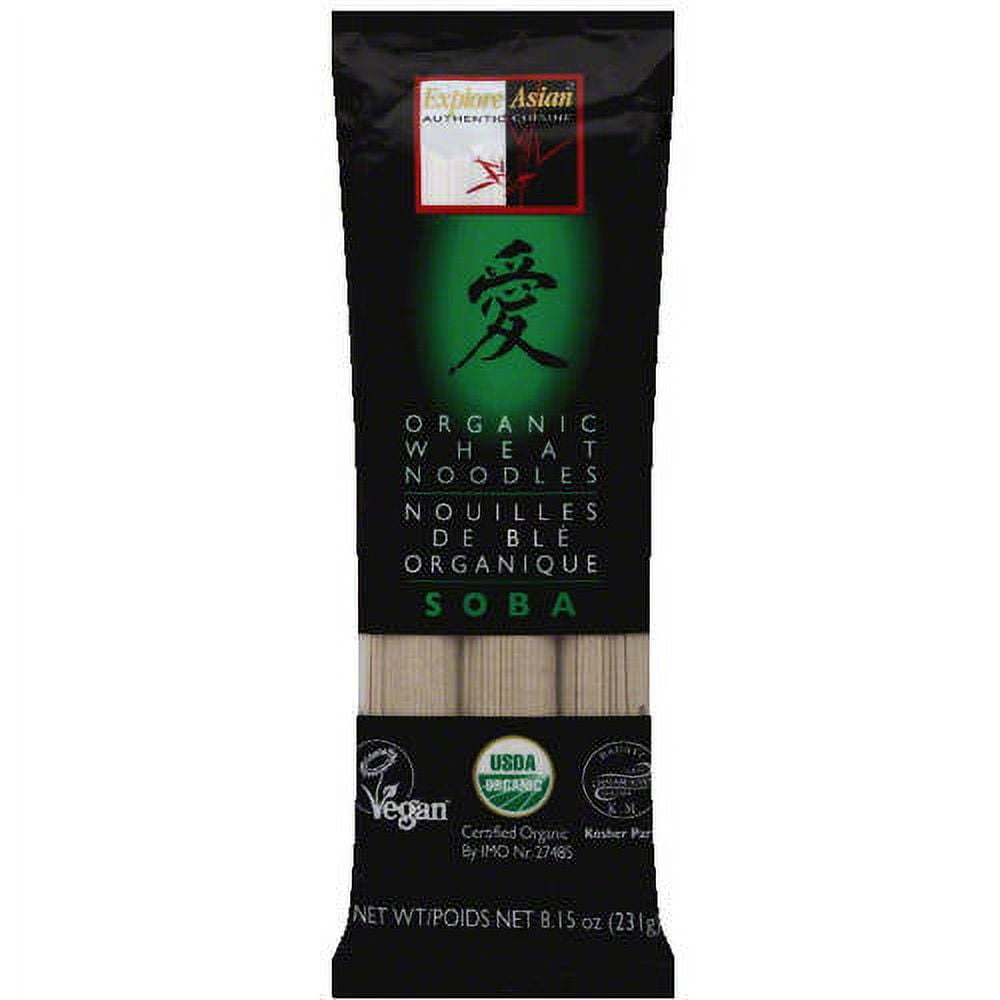 Explore Asian Soba Organic Wheat Noodles, 8.15 oz, (Pack of 10