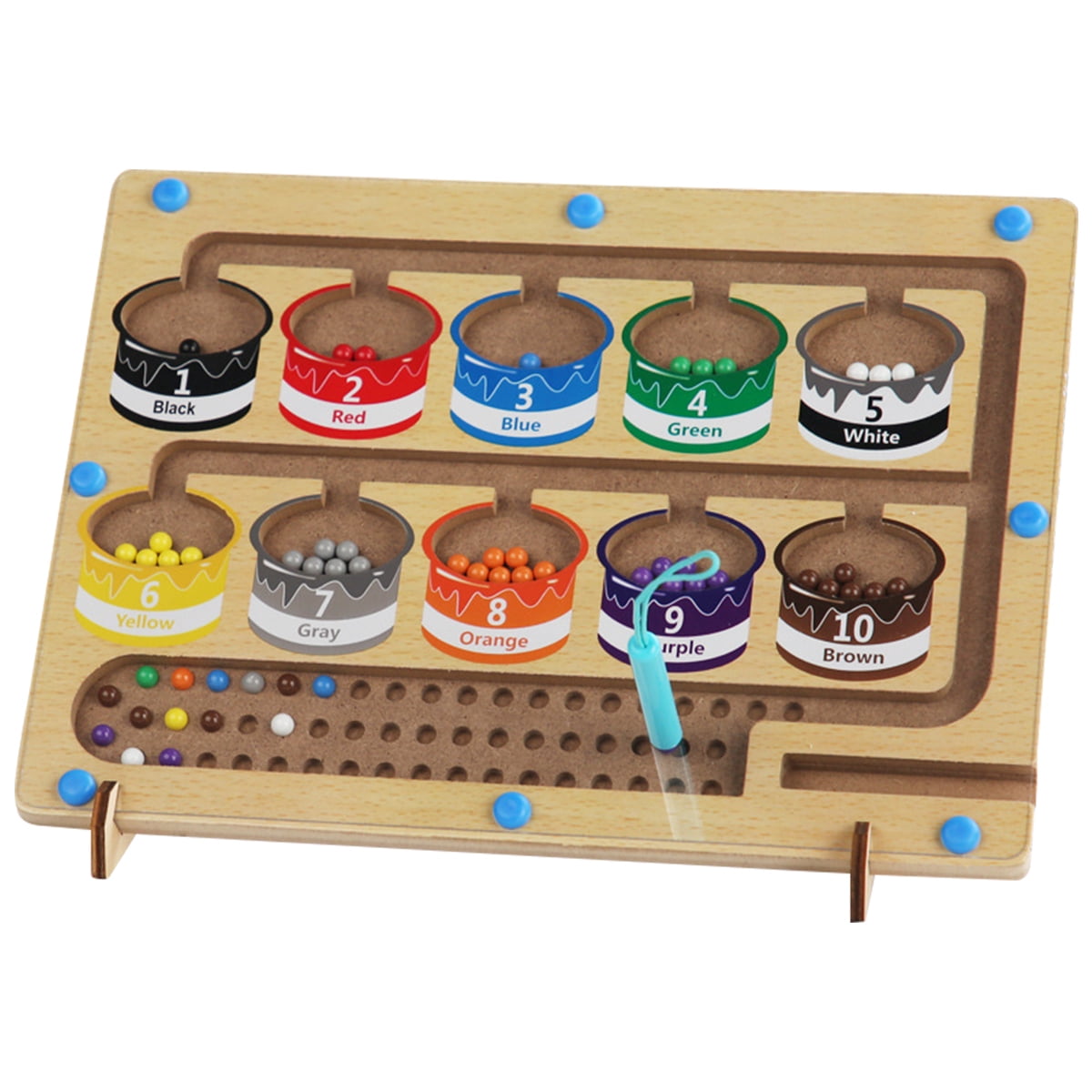 Explore Colors and Numbers with GAMENOTE Maze Fun Montessori