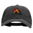 thumbnail image 1 of Explore Embroidered Unstructured Cotton Cap - Black OSFM, 1 of 5