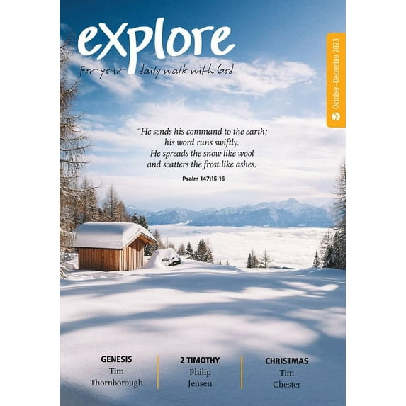 Explore: Explore (Oct-Dec 2023): For Your Daily Walk with God (Paperback)