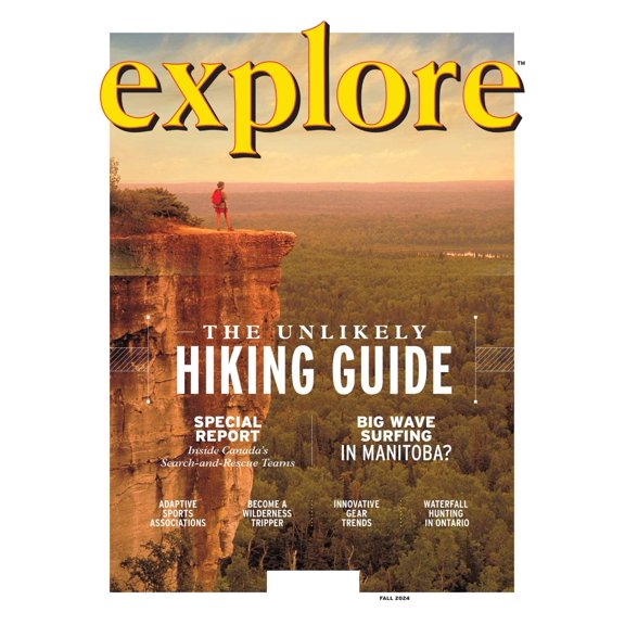 Explore - The Fall Unlikely Hiking Guide 2024: Adaptive Sports Associations, Become A Wilderness Tripper, Innovative Gear Trends, Waterfall Hunting In Ontario, Canada's Search-And-Rescue Teams More!