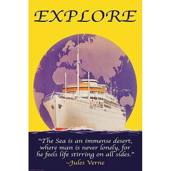 Explore- Fine Art Canvas Print (20" x 30")