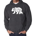 thumbnail image 1 of Explore - Men's Word Art Hooded Sweatshirt, 1 of 2