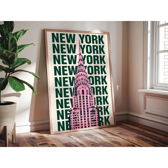 Explore NYC New York Luxury Home, Unframed Paper Print Size 8x12