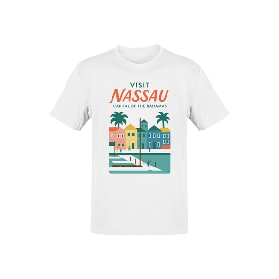 Explore Nassau: Bahamas Capital Art Men's T-shirt
