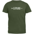 thumbnail image 1 of Explore Native Arrow Military Green Adult T-Shirt - Medium, 1 of 1