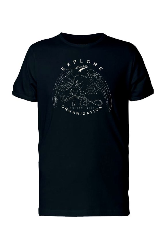 Explore Organization Eagle T-Shirt Men -Image by Shutterstock, Male Large