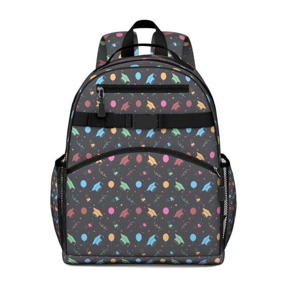 Explore School Backpack Adjustable Padded Straps Chest Strap Water-Resistant Bookbag For Elementary Students