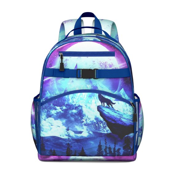 Explore School Backpack Adjustable Padded Straps Chest Strap Water-Resistant Bookbag For Elementary Students